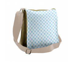 Snowfall Winter Messenger Bag