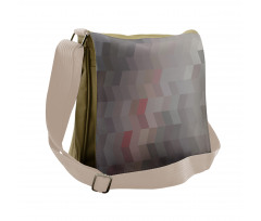 Rectangular Shape Messenger Bag