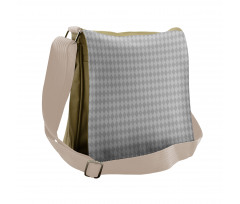 Neutral Rhomb Art Messenger Bag