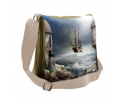 Pirate Merchant Ship Messenger Bag