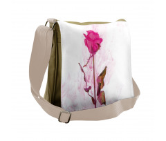 Romantic Abstract View Messenger Bag