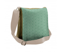 Eastern Leaves Messenger Bag