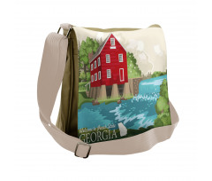 House in the Nature Messenger Bag