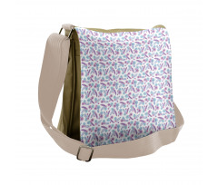 Tropical Botany Branches Messenger Bag