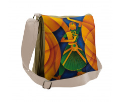 Dancing Girl Messenger Bag