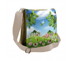 Spring Scene Messenger Bag