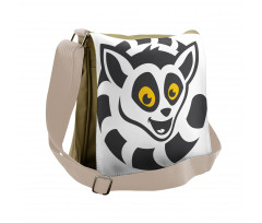 Endemic Monkey Happy Head Messenger Bag