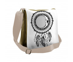 Crescent Dreamcatcher Messenger Bag