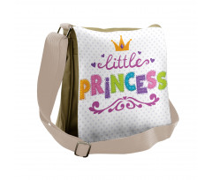 Little Princess Words Messenger Bag