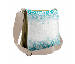 Floral Classic Design Messenger Bag