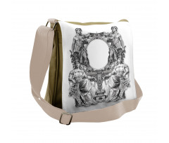 Baroque Crown Messenger Bag