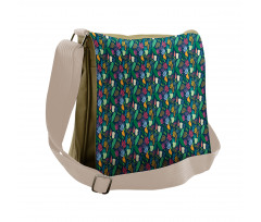 Creative Abstract Nature Messenger Bag