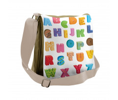 ABC Educational Letters Messenger Bag