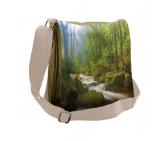 Forest at Golitha Falls Messenger Bag