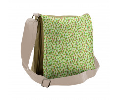 Spring Forest Scenery Messenger Bag