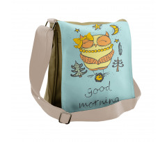 Morning Wake up Time Messenger Bag