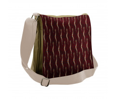 Abstract Snakes Messenger Bag