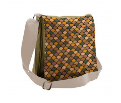 Rounds in Earth Tones Messenger Bag