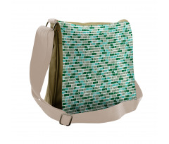 Creative Image with Blocks Messenger Bag