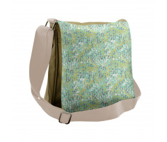 Grunge Street Wall Pattern Messenger Bag