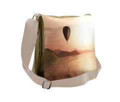 Sunset Landscape Messenger Bag