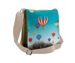 Colorful Mountains Messenger Bag