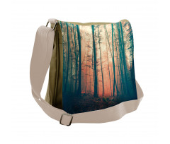 Autumn Forest Woodland Messenger Bag