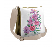 Spring Blooming Beauty Messenger Bag