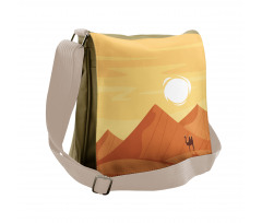 Hot and Drought Landscape Messenger Bag