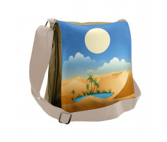 Summer Time Desert Messenger Bag