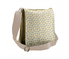 Tropic Jungle Foliage Messenger Bag