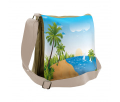 Summer Vibe Landscape Messenger Bag