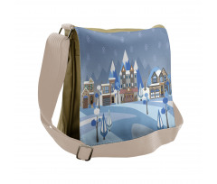 Vacation Time Travel Spot Messenger Bag