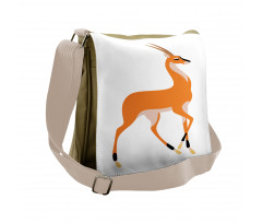 Side View Wildlife Animal Messenger Bag