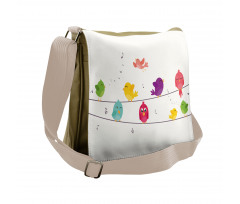 Singing Cartoon Messenger Bag