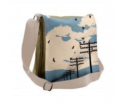 Modern Scene Messenger Bag