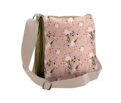 Blooming Oriental Garden Messenger Bag