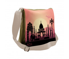 Dreamy Historic Landscape Messenger Bag