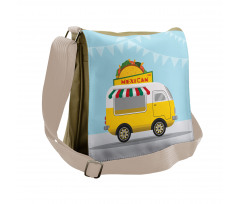 Mexican Food Van Messenger Bag