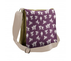 Flying Love Angel Drawings Messenger Bag