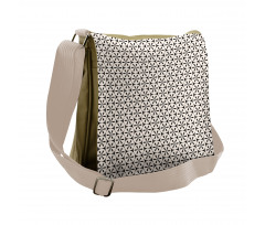 Continuing Hexagon Shapes Messenger Bag