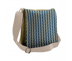 Irregular Geometric Messenger Bag