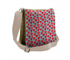 Smiling Hearts Messenger Bag