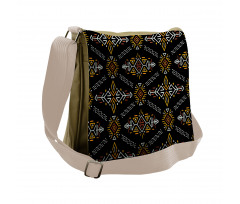 Aztec Inspired and Ethnic Messenger Bag