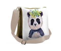 Watercolor Design Artwork Messenger Bag