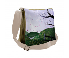 Spring Time Scene Messenger Bag