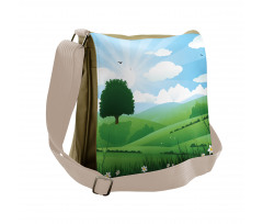 Single Tree View Messenger Bag