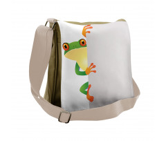 Frog Prince Reptiles Messenger Bag
