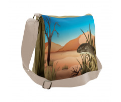 Desert Tropical Nature Messenger Bag
