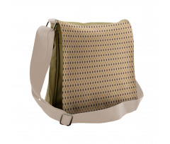 Classical Argyle Inspired Messenger Bag